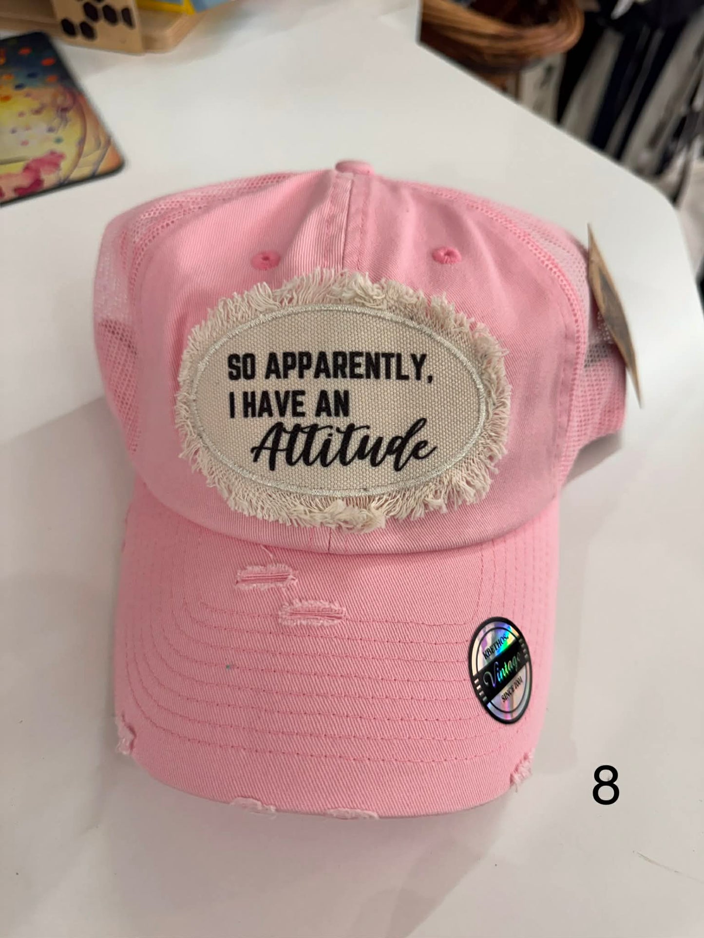 Women Distressed Hat