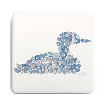 Love Rocks Me- Loon coaster