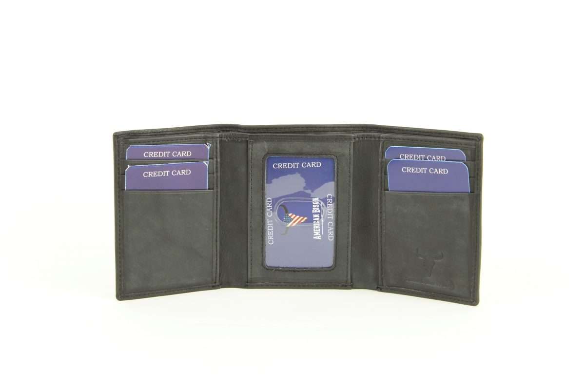 American Bison Tall Trifold Wallet