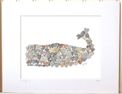 Coastal art | Whale art print