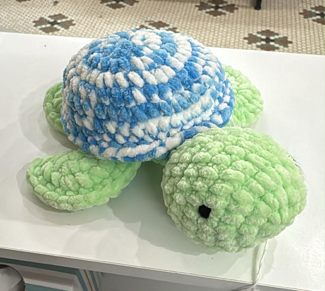 Crochet Turtle Plushie