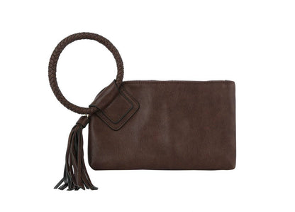 Sage Soft Vegan Leather Wristlet/Clutch
