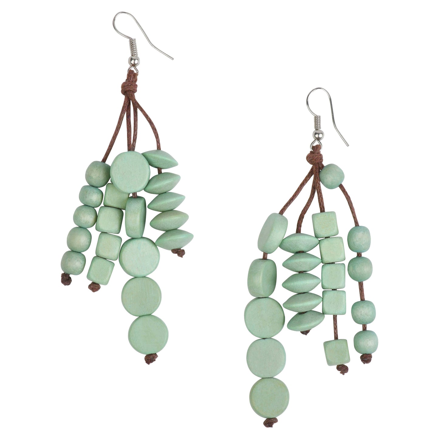 Earrings Wooden Multiform