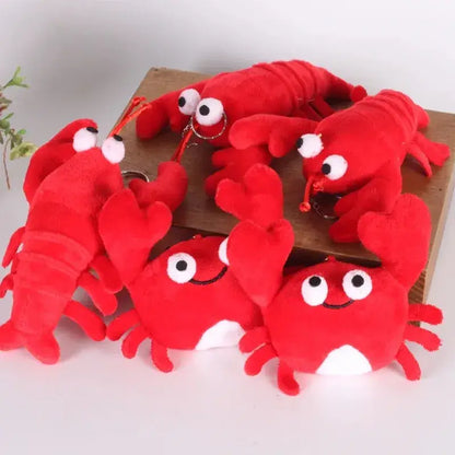 Lobster Plush Keychain