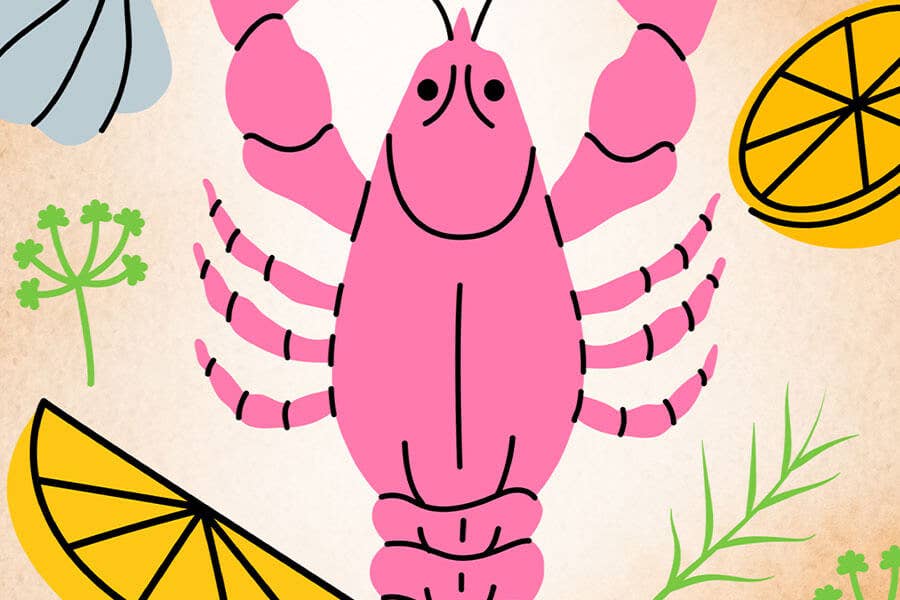 New England Lobstah - Lobster Fun food puzzle
