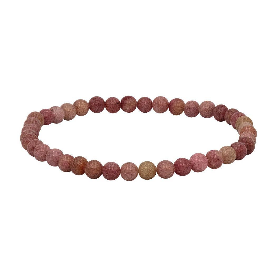 Mini Gemstone Beaded Stretch Bracelets