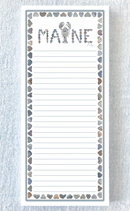 Destination | Maine with lobster notepads