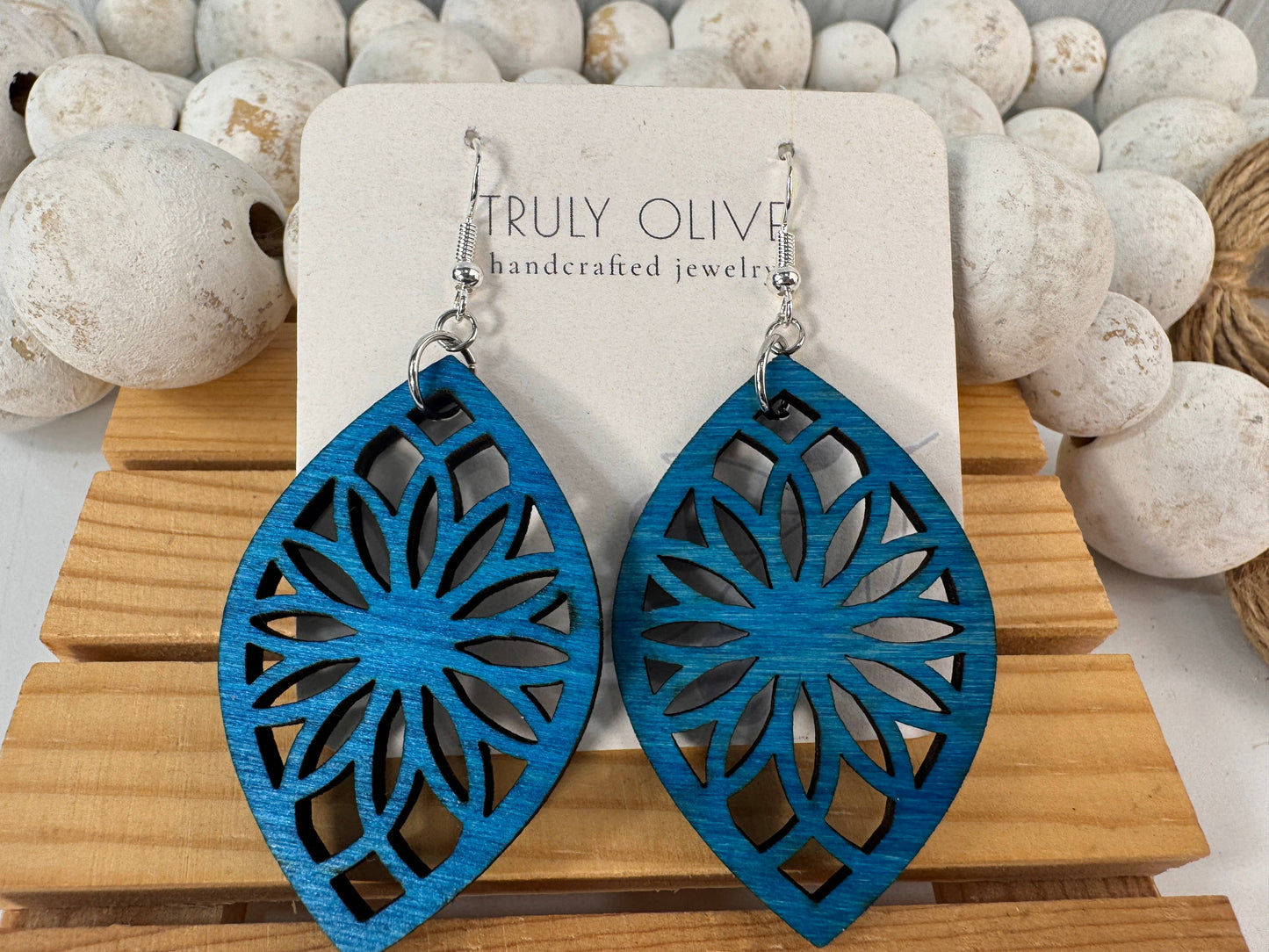 Bohemian Wooden Earrings