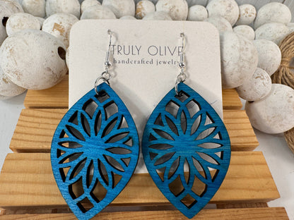 Bohemian Wooden Earrings