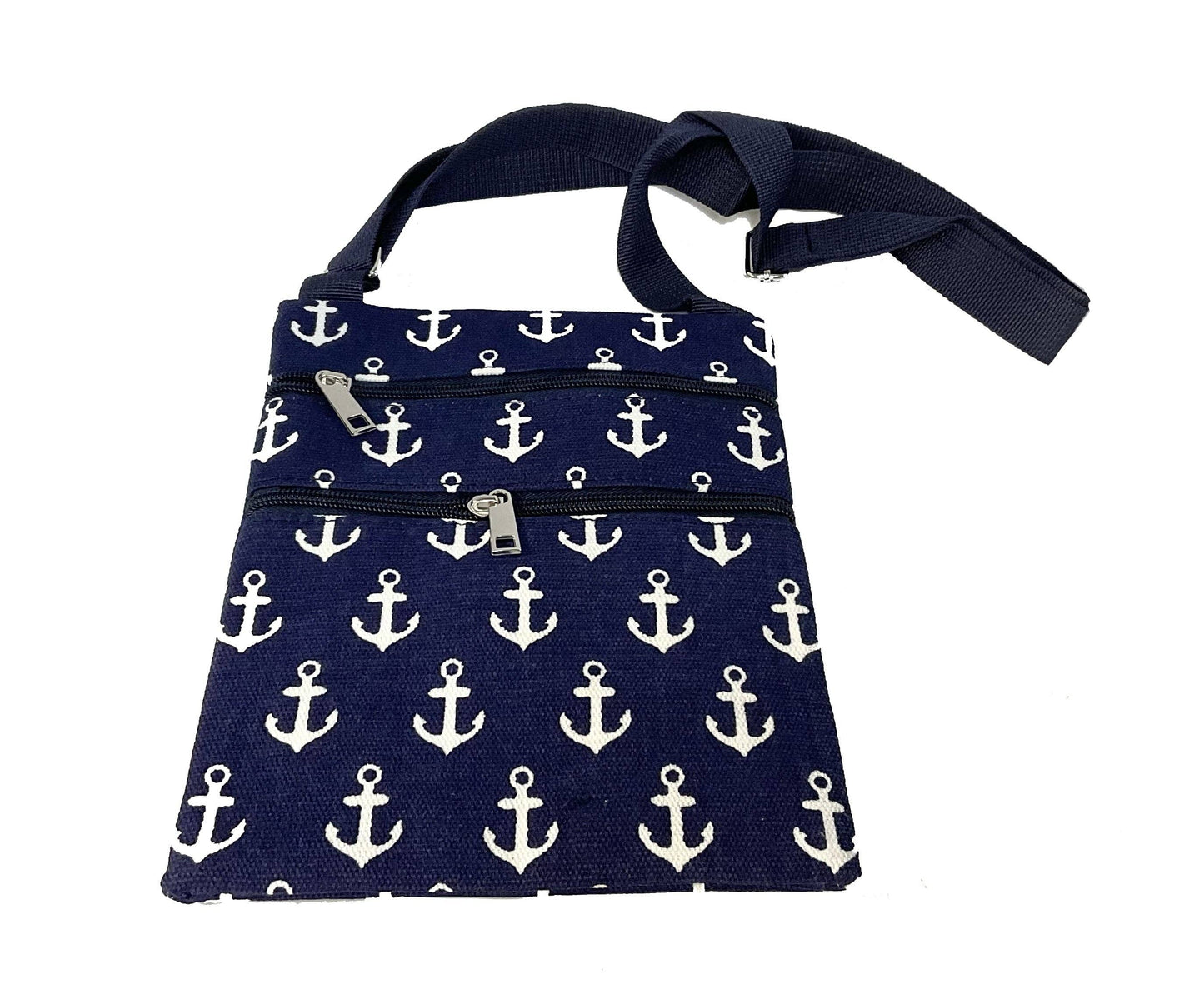 Nautical Crossbody Messenger Bag