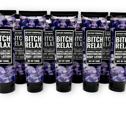 Bitch Relax Lotion, Lavender Lotion, Hand and Body Lotion