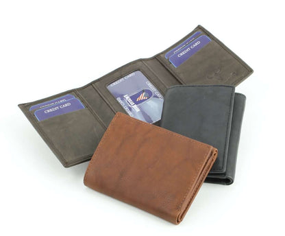 American Bison Tall Trifold Wallet