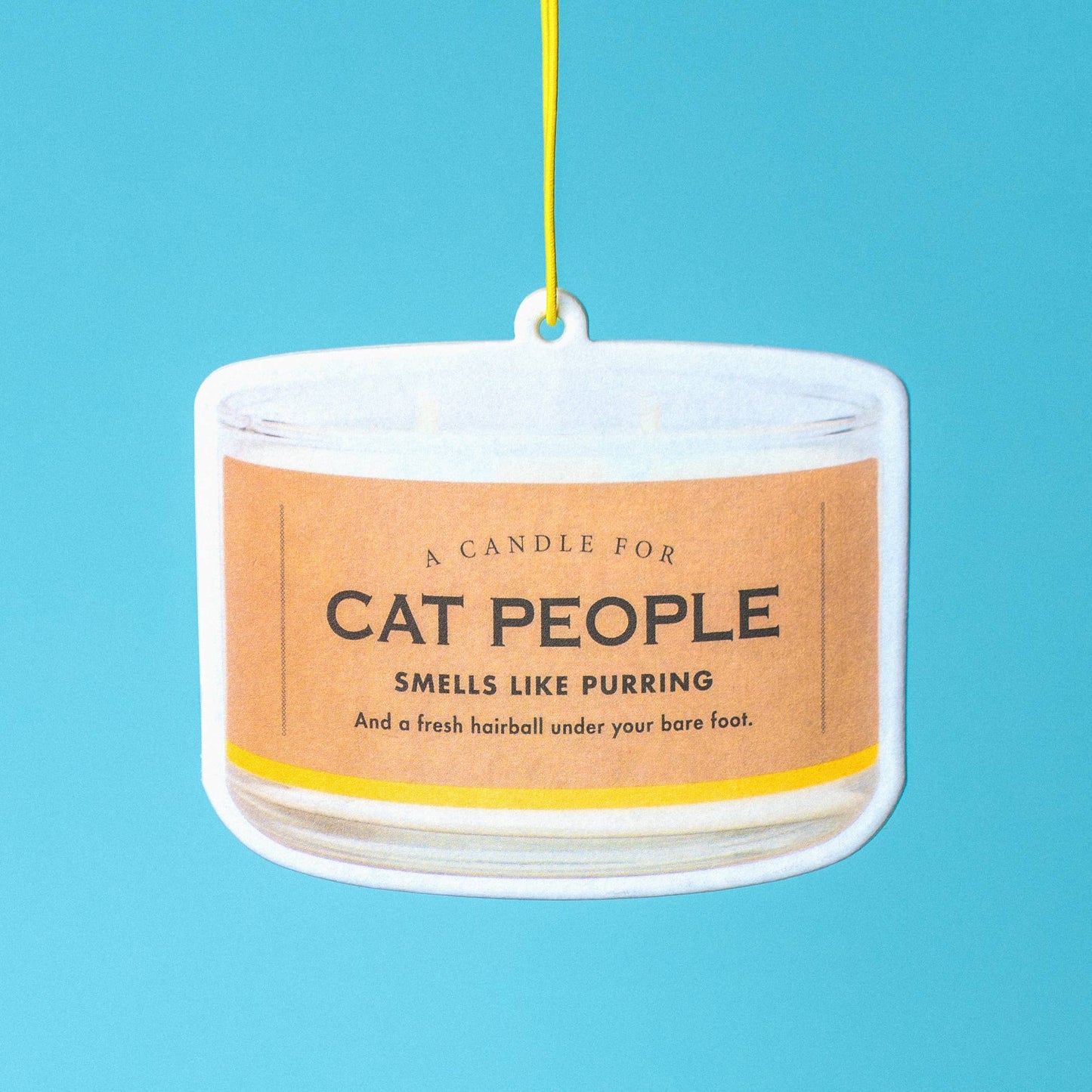 Cat People Air Freshener | Funny Car Air Freshener