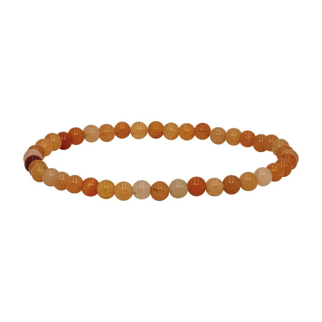 Mini Gemstone Beaded Stretch Bracelets