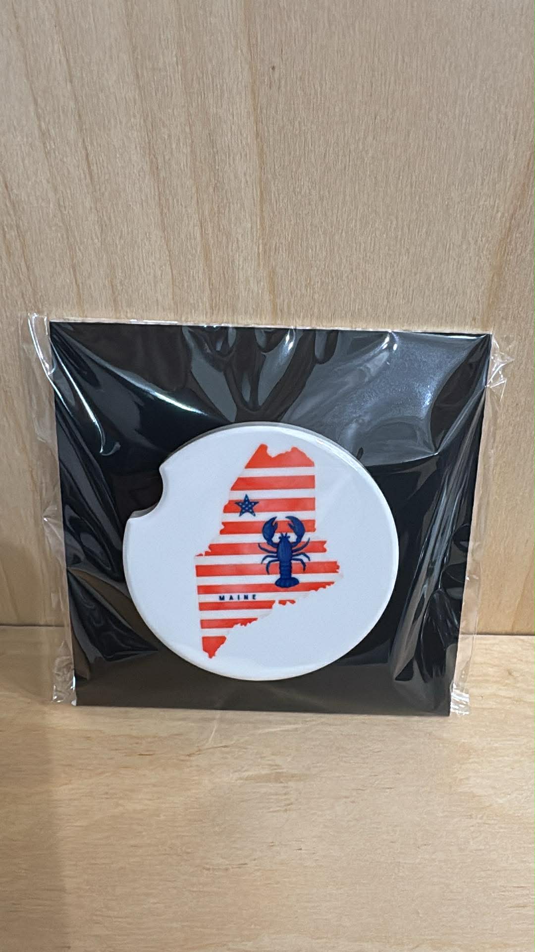 Palomas Ceramic Car Coasters Set