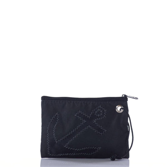Black-on-Black Anchor Wristlet