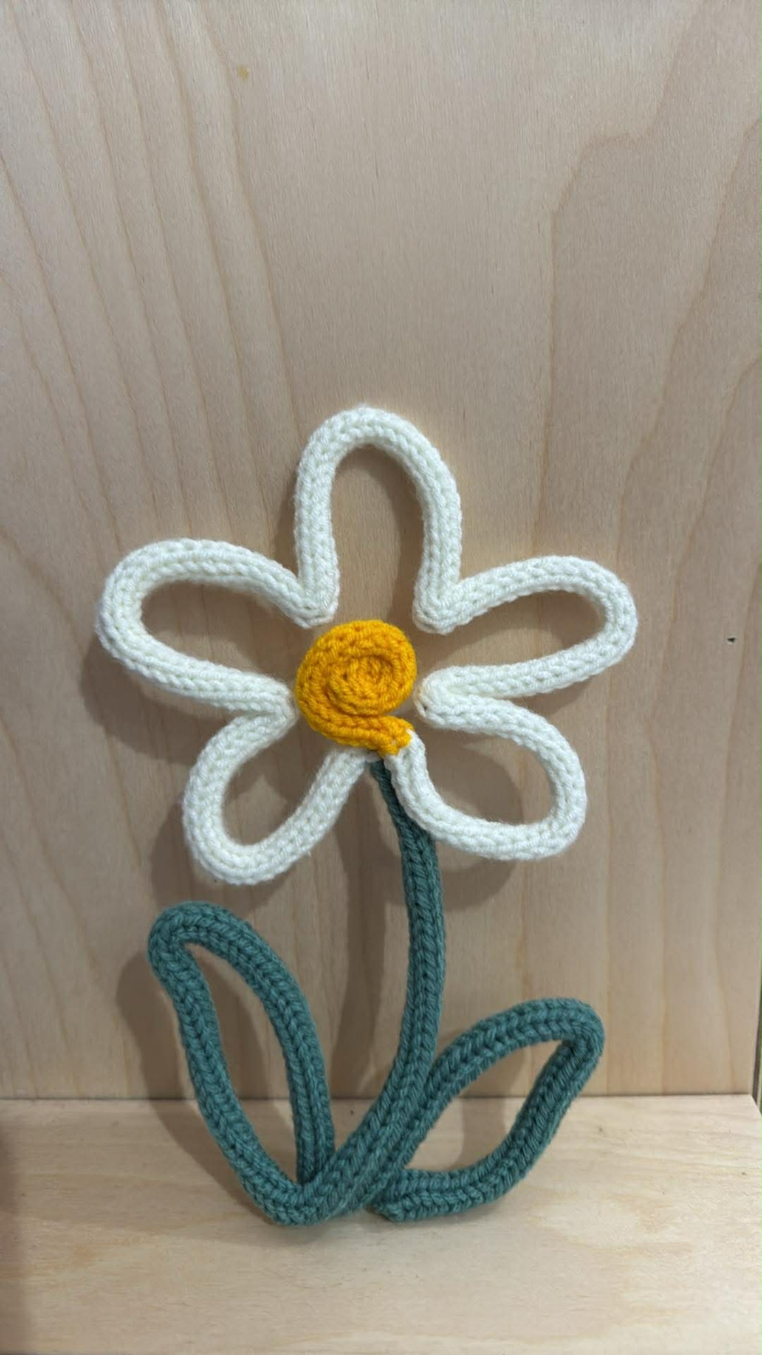 Made in Maine Cord Knitted Flowers