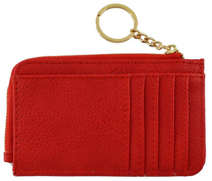 Small Faux Leather Card Holder Wallet