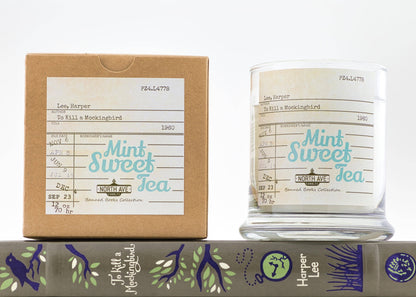 Mint Sweet Tea / To Kill a Mockingbird / book candle