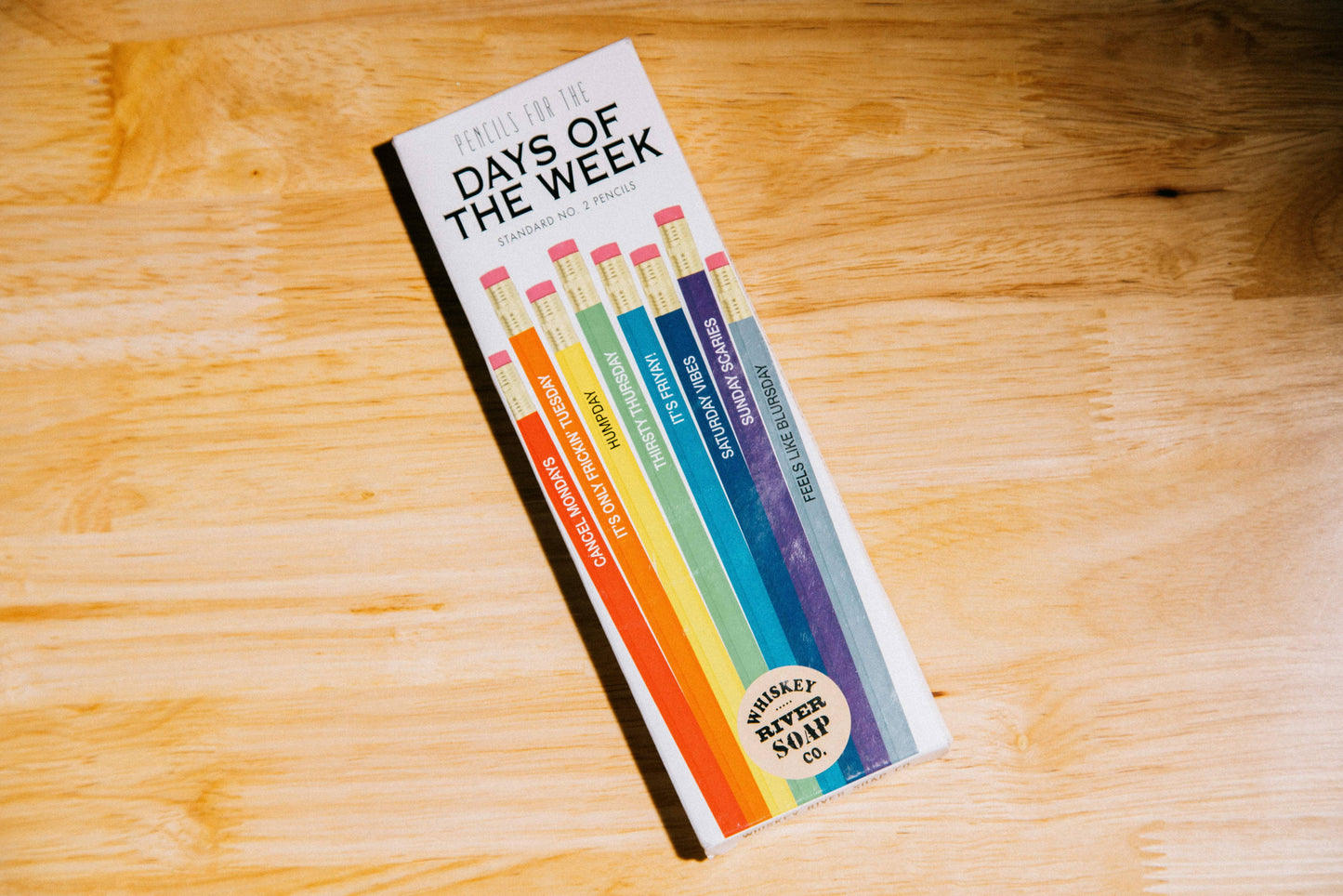 Pencils for Days of the Week Original Pkg | Funny Pencils