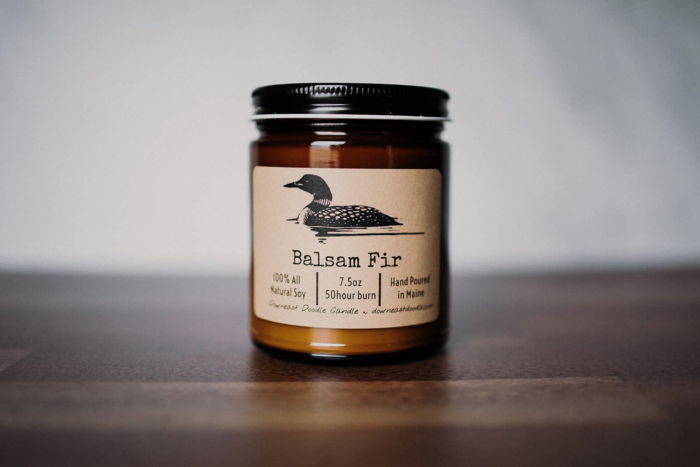 LOON amber natural soy candle-Cranberry Woods