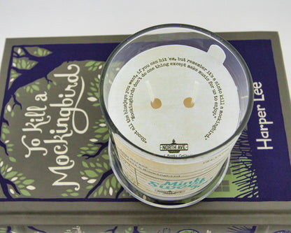 Mint Sweet Tea / To Kill a Mockingbird / book candle