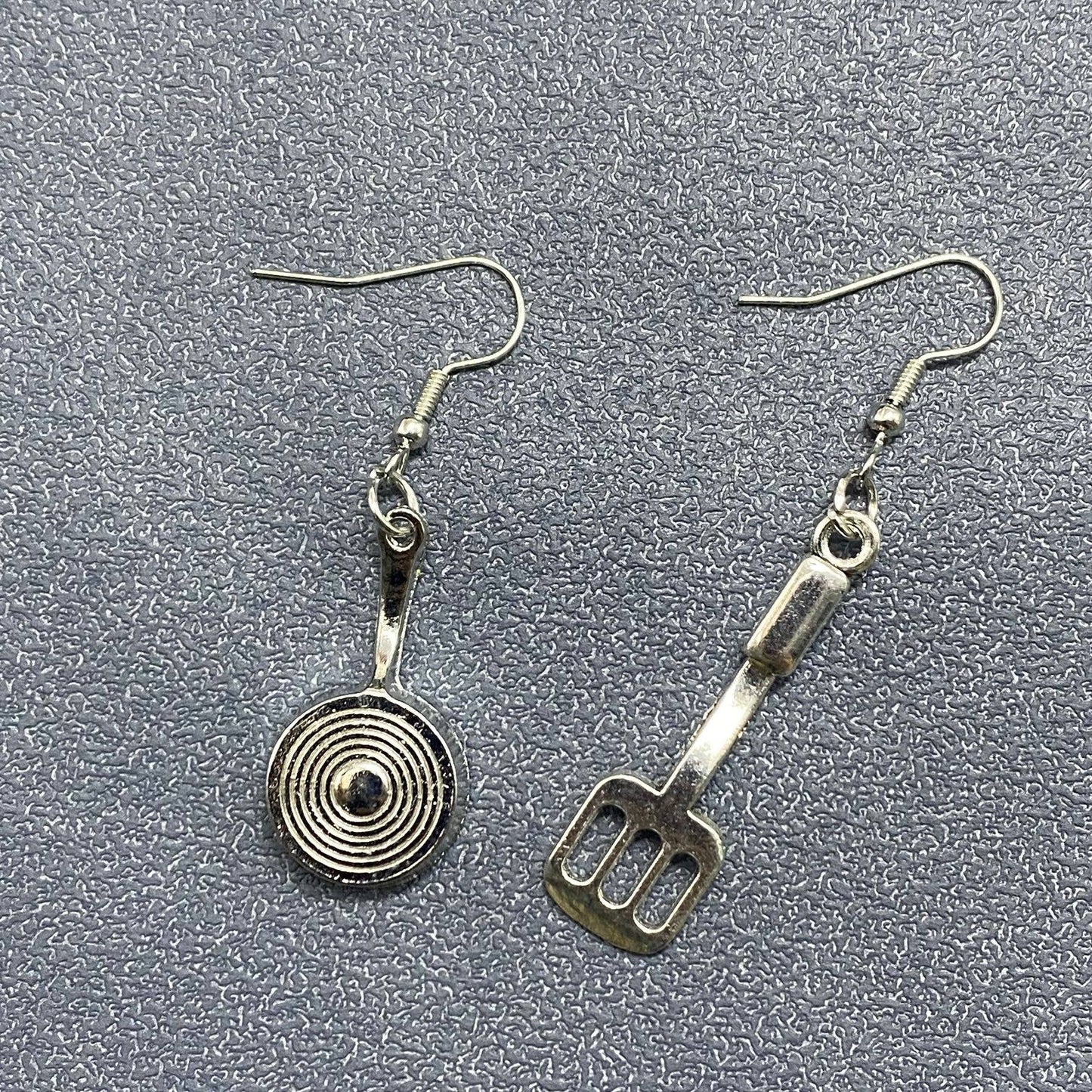 Poached Egg Kitchenware Dangle Earrings