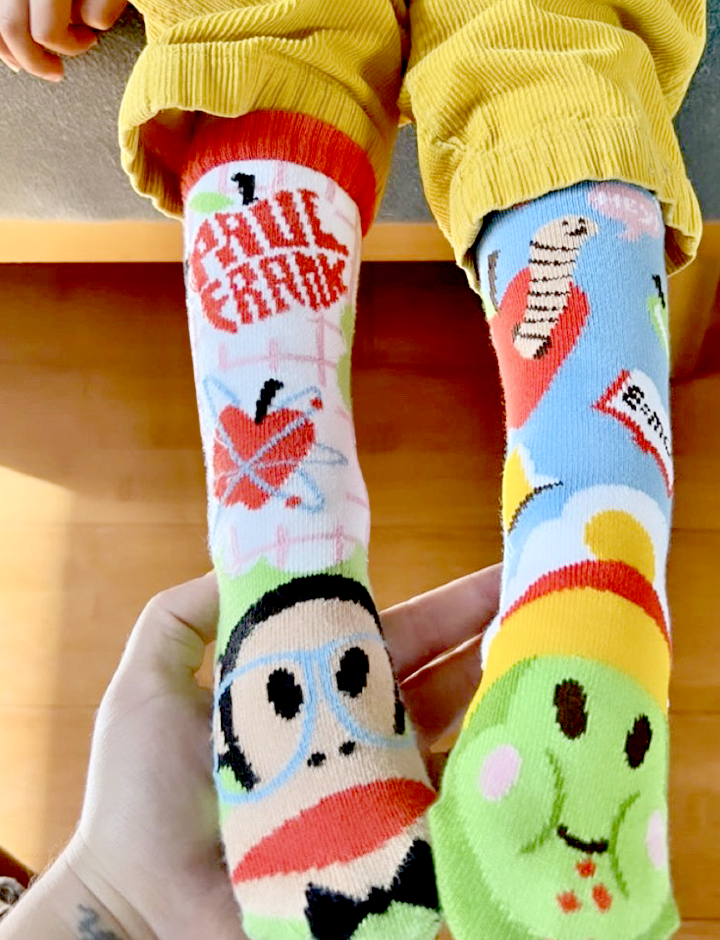 Julius & Sam Mismatched Non-Slip Kid Socks (Limited Edition)