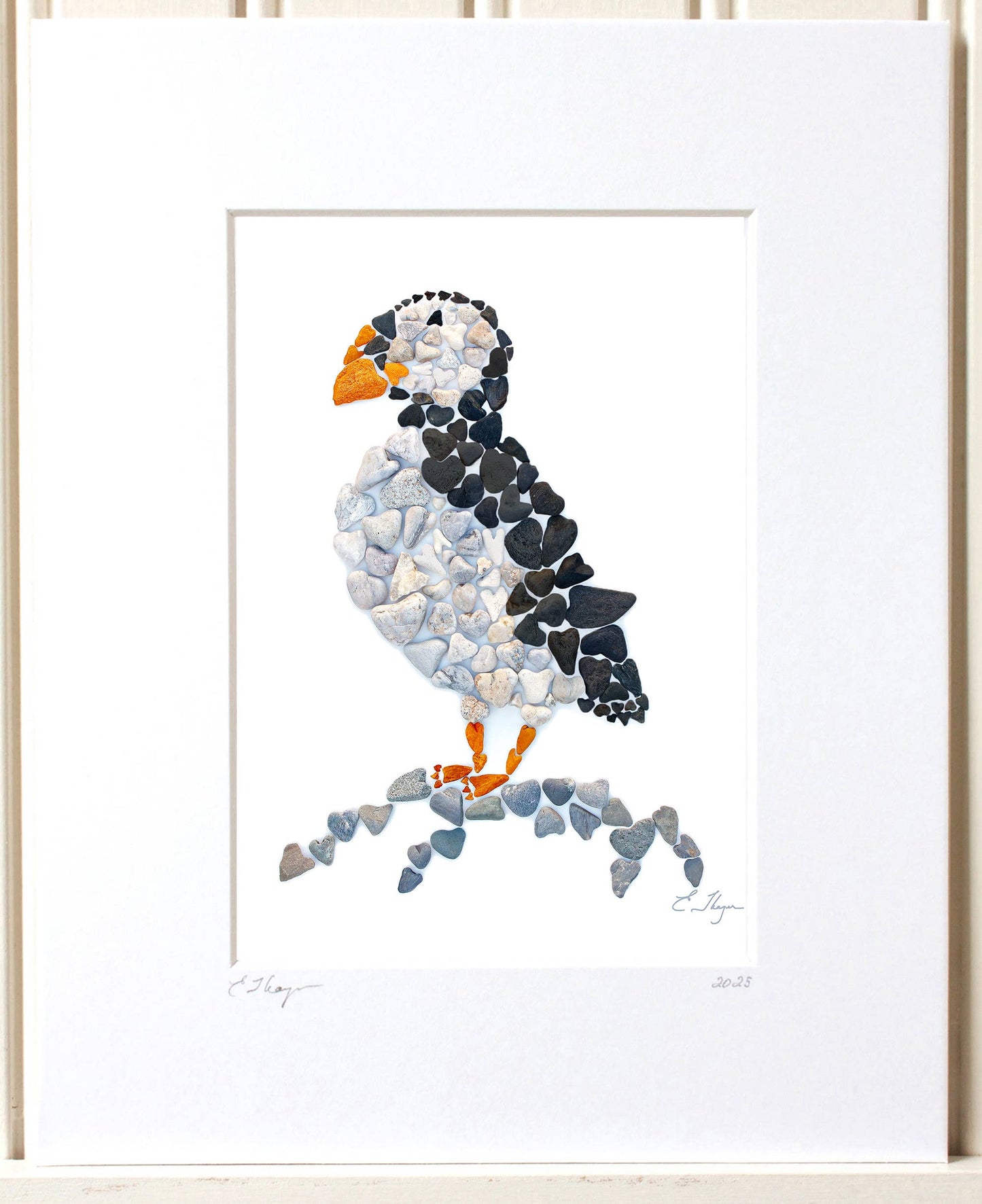 Coastal art | Puffin art  print