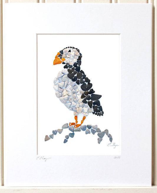 Coastal art | Puffin art  print