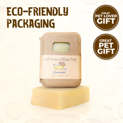 Unscented Dog Shampoo Bar | Dog Soap Bar | Pet Shampoo