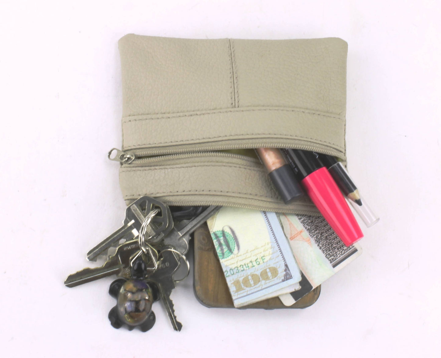 Cowhide Coin Purse