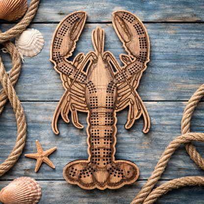 Lobster Cribbage Board Set