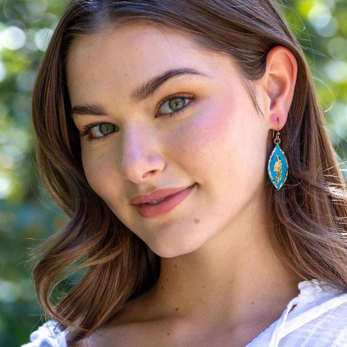 Patina Turquoise Breeze Earrings