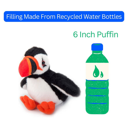 6" (16cm) Wild Onez Puffin Bird Sea life