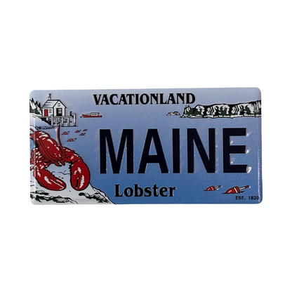 Maine Vacationland Lobster Magnet