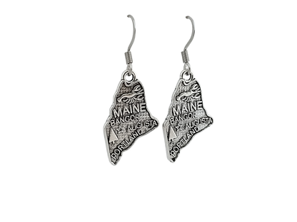 State of Maine Earrings, Maine Earrings