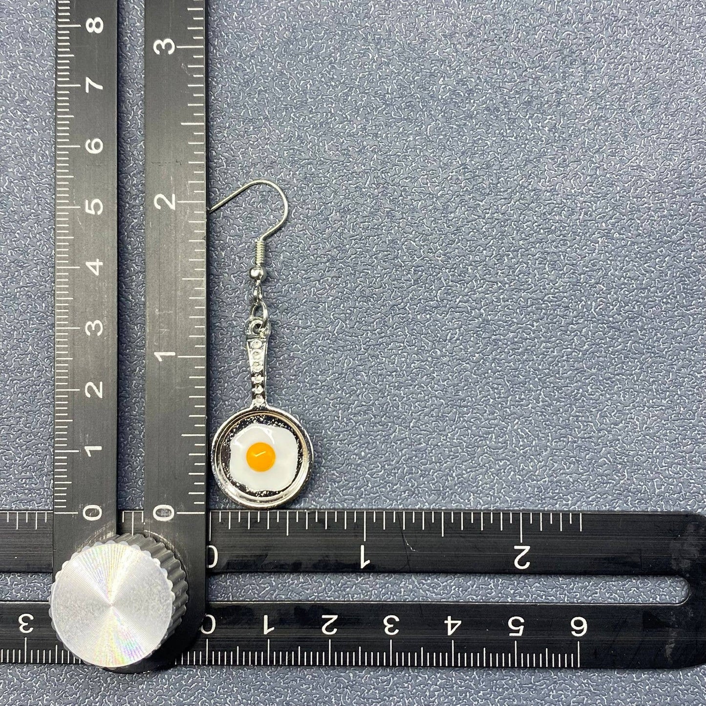 Poached Egg Kitchenware Dangle Earrings