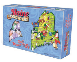 Maine Salt Water Taffy 14oz. Boxes