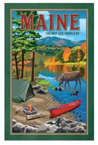 Maine Tin Signs