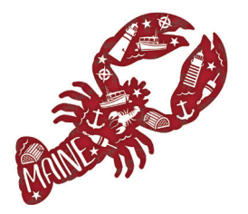 Maine Laser Cut Metal Magnets