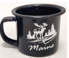 Maine Mini Enamel Camp Mug