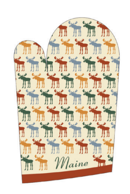 Funky Moose Oven Mitt