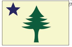 Maine Oval Decals