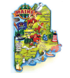 Maine Map Magnet