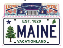 Maine Stickers