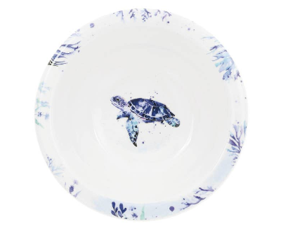 Indigo Blue Seas Life 3 3/8" Mini Bowl