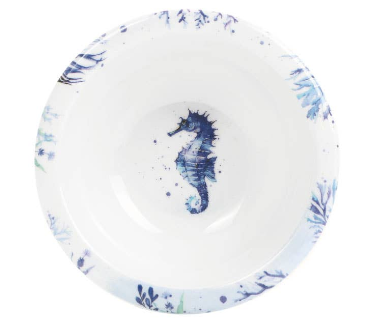 Indigo Blue Seas Life 3 3/8" Mini Bowl