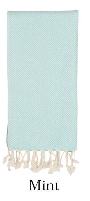 Herringbone Turkish Tea Towel, 20x40 in