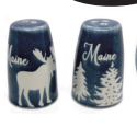 Maine Blue Pottery Series